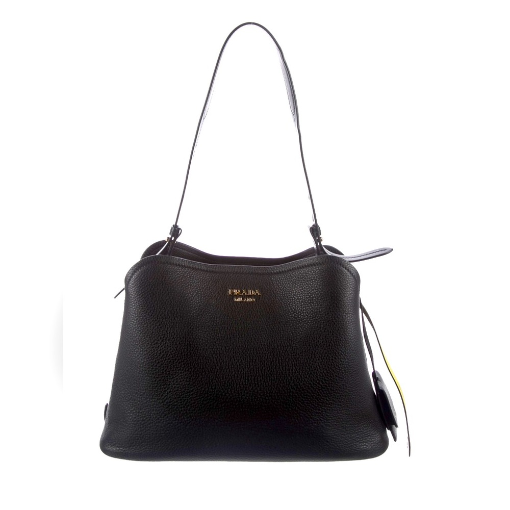 PRADA PRADA PRADA! Large Matinée bag - AMAZINGGG! Nero Vitello Shoulder Bag
